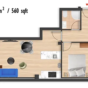 One Bedroom - Tower Bridge - City By Prime M-12 Casa vacanze